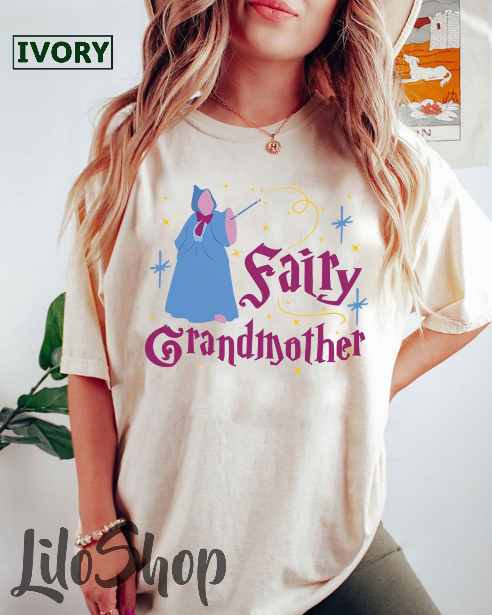 Mother's Day Shirt, Fairy Grand Mother T-Shirt Grandma Tee, Mother's Day Shirt, Fairy Grand Mother T-Shirt Grandma Tee,