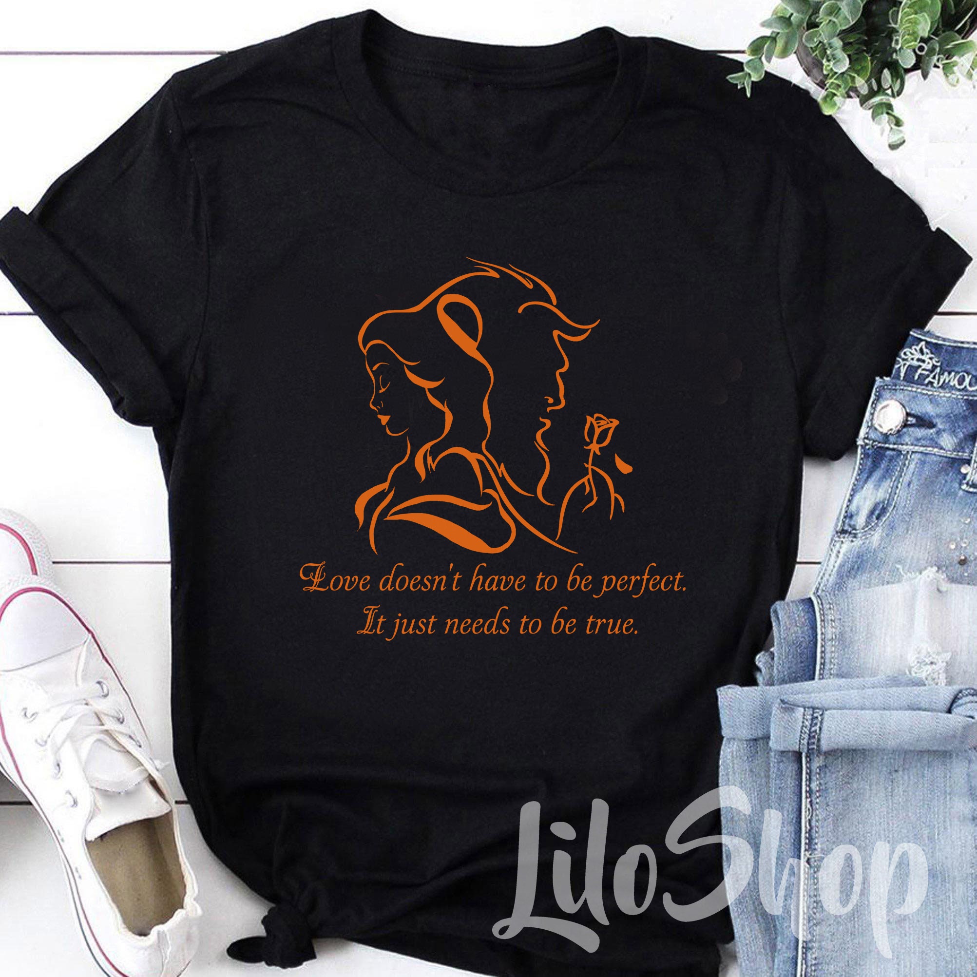Beauty and the beast matching shirts cheap