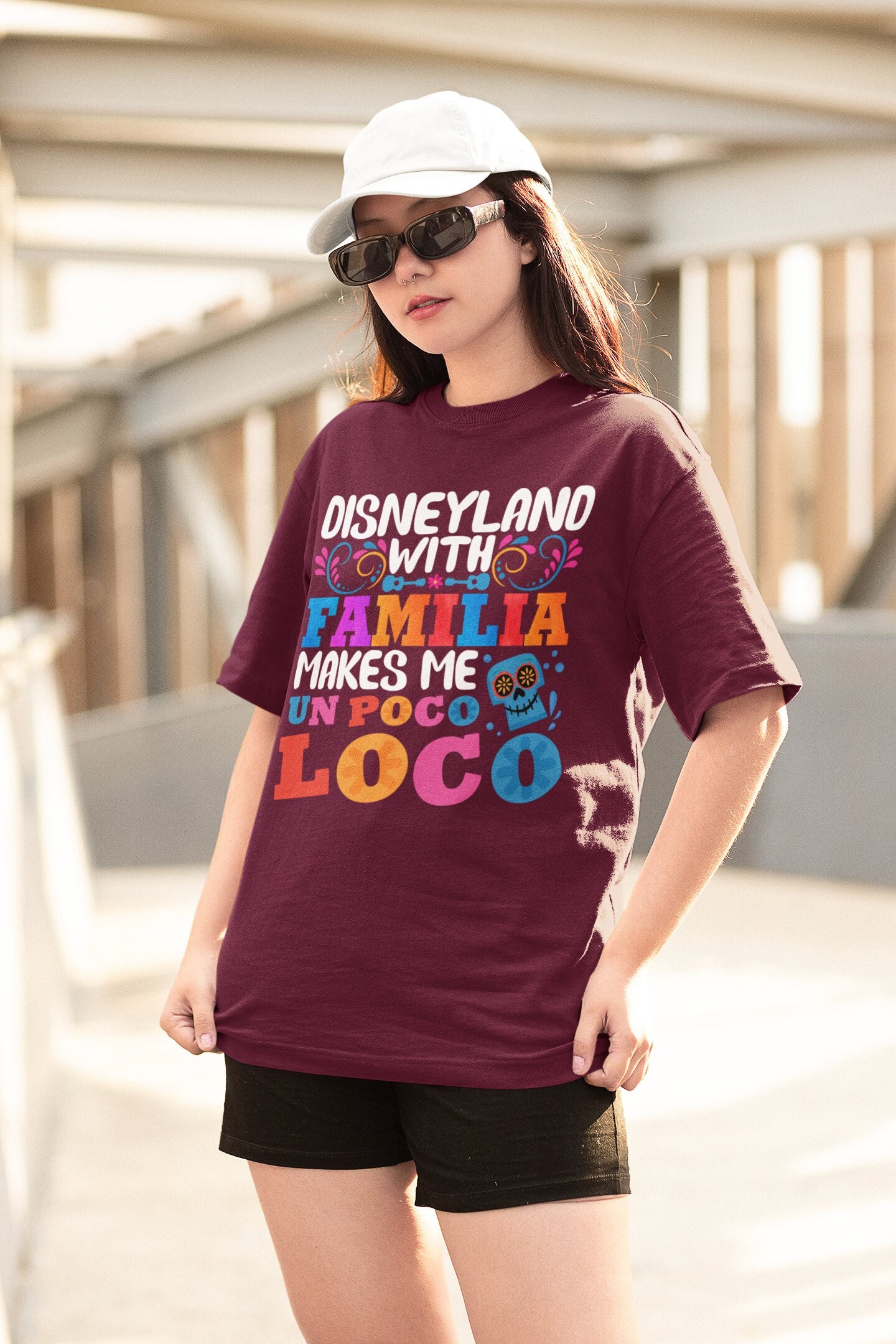 Disneyland With Familia Makes Me Un Poco Loco, Disney Family Matching  Shirts, Disney Group Matching WDW Shirt, Coco Familia Tee 