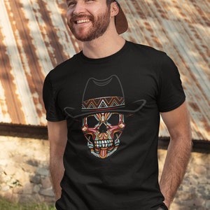 Cowboy or Die Graphic Unisex T-Shirt image 1