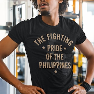 The Fighting Pride of the Philippines Team Pacquiao Unisex T-Shirt Bild 1