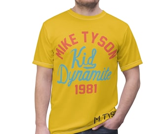 Classic Kid Dynamite Iron Mike Tyson Boxing Legend Men's T-Shirt