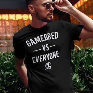 Gamebred Vs Everyone Jorge Masvidal Graphic Unisex T-Shirt image 1