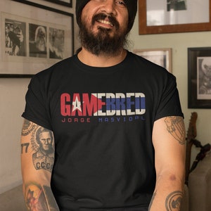 Classic Gamebred Jorge Masvidal Graphic Unisex T-Shirt image 1