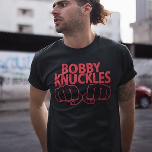 Bobby Knuckles Robert Whittaker Fighter Wear Unisex T-Shirt Black