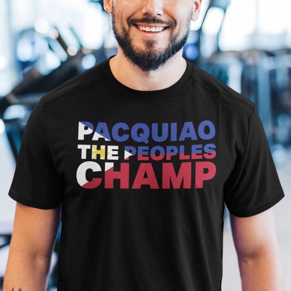 Pacquiao The Peoples Champ Graphic Unisex T-Shirt