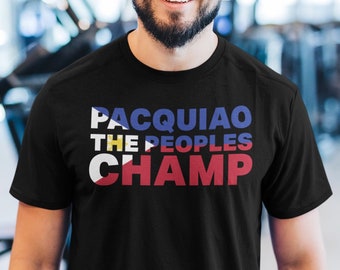 Pacquiao The Peoples Champ Graphic Unisex T-Shirt
