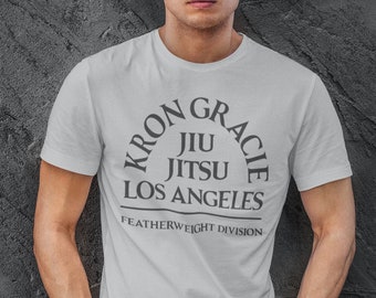 Kron Gracie Jiu Jitsu Los Angeles Grafisch Unisex T-Shirt