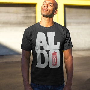 Jose Aldo Graphic MMA Fighter Wear Unisex T-Shirt Black