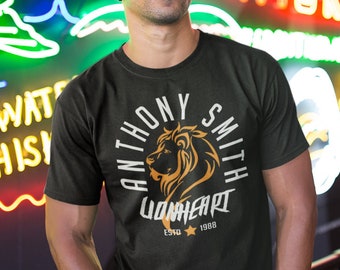 Lionheart Anthony Smith Graphic Fighter Dragen Unisex T-Shirt