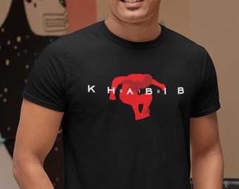 Air Khabib Fighter Porter Un T-Shirt Unisexe Graphique