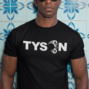 Mike Tyson Tattoo T-Shirt Unisexe Graphique image 1