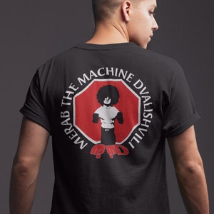 Merab Dvalishvili The Machine Graphic Fighter Wear Unisex T-Shirt image 2