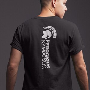 George Kambosos Jr Team Ferocious Kambosos Logo Front & Back Unisex T-Shirt image 1