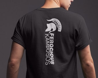 George Kambosos Jr Team Ferocious Kambosos Logo Front & Back Unisex T-Shirt