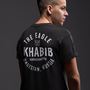 The Eagle Khabib Front & Back Graphic Unisex T-Shirt