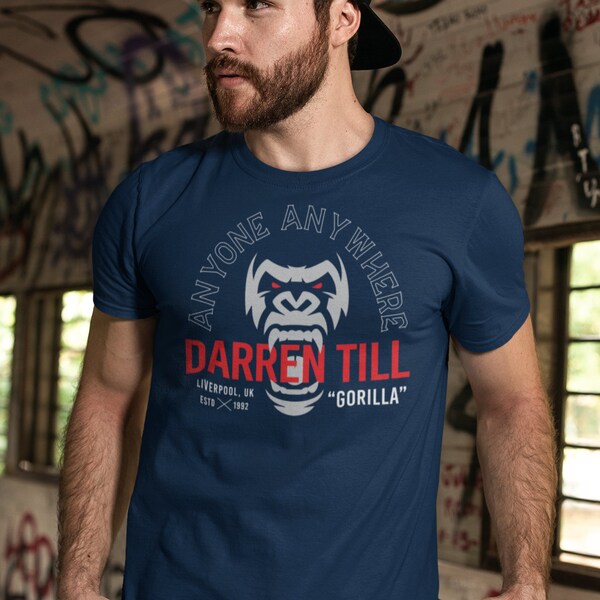 Darren The Gorilla Till Anyone Anywhere Fighter Wear Unisex T-Shirt