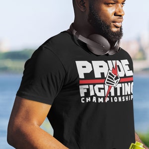 Pride FC Classic Graphic MMA Unisex T-Shirt image 1