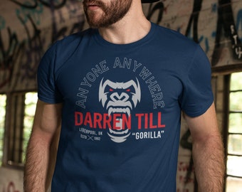 Darren The Gorilla Till Anyone Anywhere Fighter Wear Unisex T-Shirt