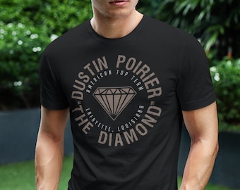 Dustin Le Combattant Diamond Poirier Porte Un T-Shirt Unisexe Graphique