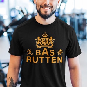 Bas Rutten Graphic MMA Unisex T-Shirt Black