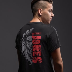 Jon Bones Jones Graphic Fighter Wear Unisex T-Shirt image 1