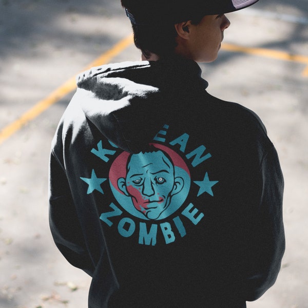 Korean Zombie Chan Sung Jung Front & Back Grafik Unisex Hoodie