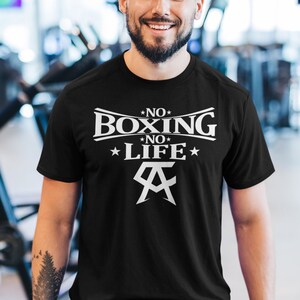 No Boxing No Life Classic Team Canelo Boxing Camp Graphic Unisex T-Shirt Black