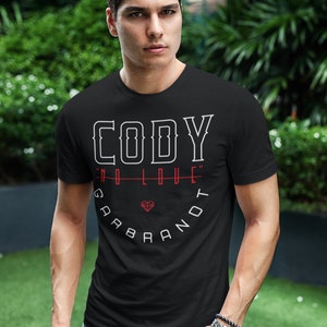 Cody Garbrandt No Love Graphic Fighter Wear Unisex T-Shirt image 1