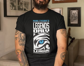 Legend Only Mike Tyson Boxing Graphic Unisex T-Shirt