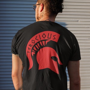 Team Ferocious Logo Graphic Fighter Wear George Kambosos Jr Front & Back Unisex T-Shirt