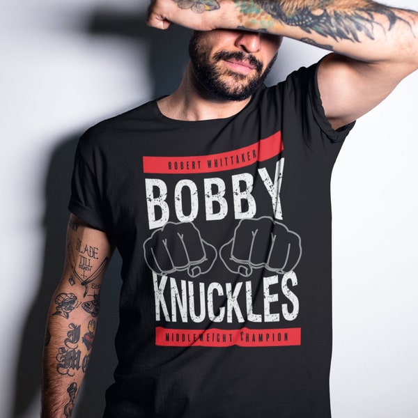 Robert Whittaker Bobby Knuckles Fighter Wear Unisex T-Shirt
