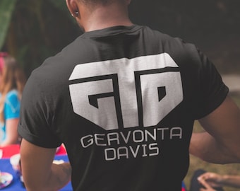 GTD Gervonta Davis Le seul t-shirt unisexe avant et arrière graphique