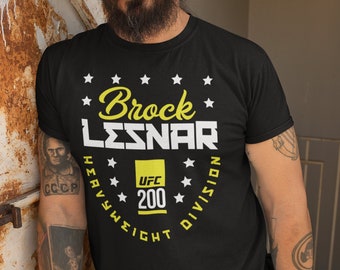 Brock Lesnar MMA Graphic Fighter Wear Unisex T-Shirt