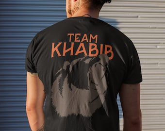 Team Khabib Graphic Front & Back Graphic Unisex T-Shirt