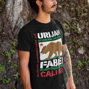 Cali Kid Urijah Faber Graphic Fighter Wear Unisex T-Shirt image 3