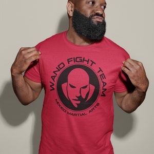 Wand Fight Team MMA Graphic Warderlei Silva Fighter Wear Unisex T-Shirt image 1