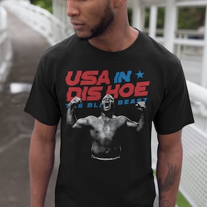 USA in dis Hoe Derrick Lewis MMA Fighter Graphic Unisex T-Shirt image 1