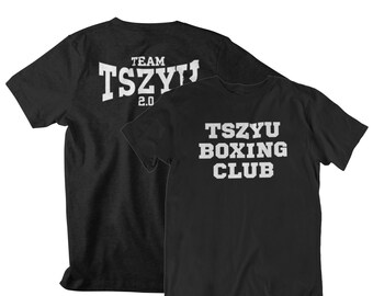 Team Tszyu Boxing Club Front & Back Graphic Fighter Wear Unisex T-shirt