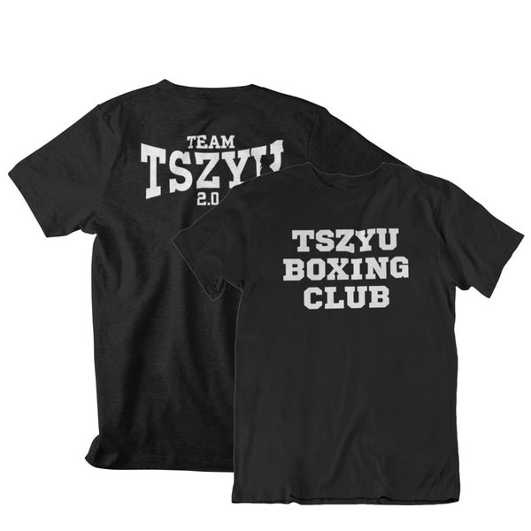 Team Tszyu Boxing Club Front & Back Graphic Fighter Wear Unisex T-Shirt