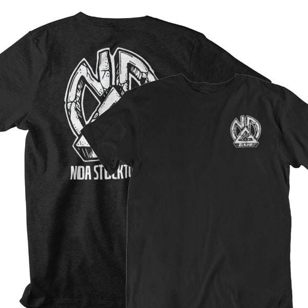 Classic Nick Diaz Graphic NDA Stockton Front & Back Unisex T-Shirt