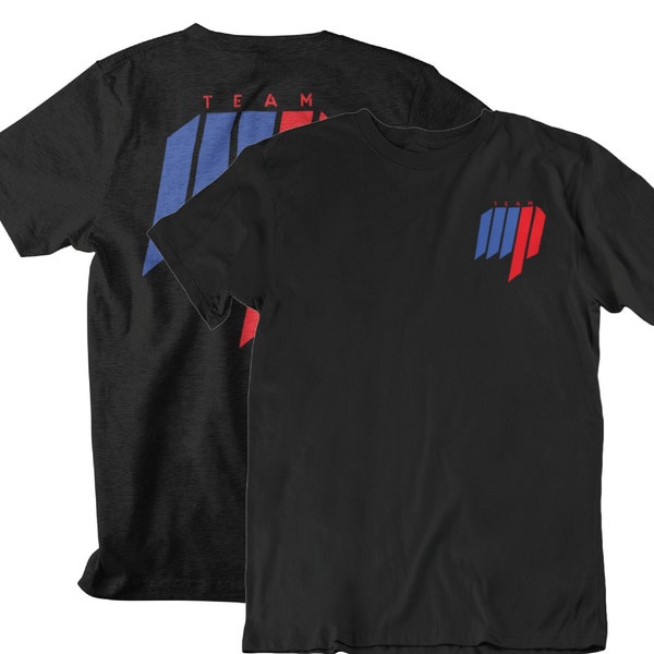 Team MP Manny Pacquiao Boxing Icon Front & Back Unisex T-Shirt