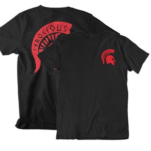 Team Ferocious Logo Graphic Fighter Wear George Kambosos Jr Front & Back Unisex T-Shirt image 2