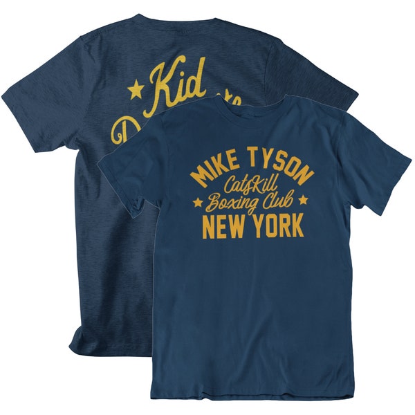 Kid Dynamite Classic  Mike Tyson Front & Back Graphic Unisex T-Shirt