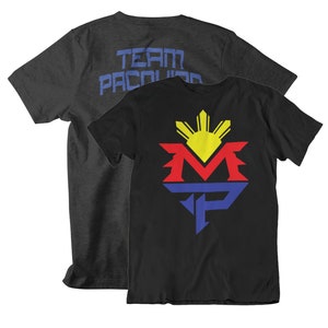 Classic Manny Pacquiao Graphic Front & Back Unisex T-Shirt image 1