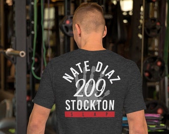 Nate Diaz Stockton Slap Graphic MMA Fighter Unisex T-Shirt