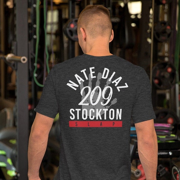 Nate Diaz Stockton Slap Graphic MMA Fighter Unisex T-Shirt