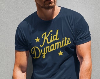 Kid Dynamite Graphic Iron Mike Tyson T-Shirt Unisexe