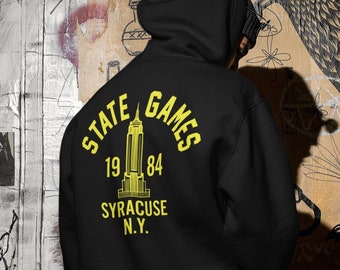 Mike Tyson Boxe 1984 State Games Front &Back Unisex Premium Pullover Hoodie