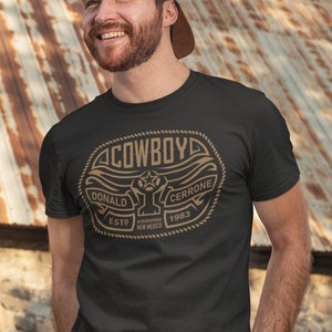 Cowboy Donald Cerrone MMA Fighter Wear Unisex T-Shirt image 1